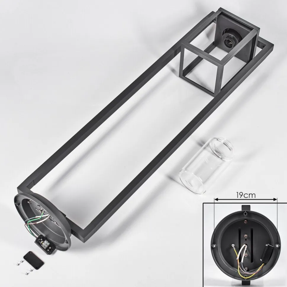 Borne Lumineuseparkkola Anthracite, 1 Lumiere