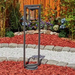 Borne Lumineuseparkkola Anthracite, 1 Lumiere