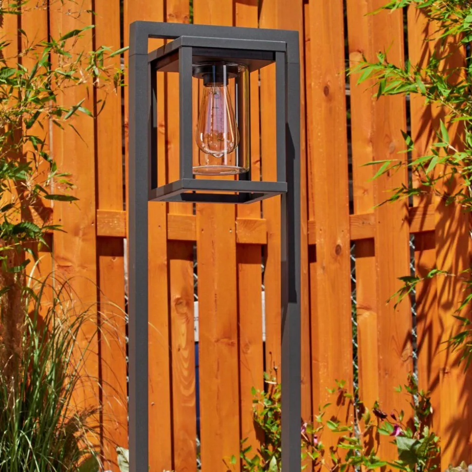 Borne Lumineuseparkkola Anthracite, 1 Lumiere