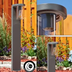 Borne Lumineuseradnor Anthracite, 1 Lumiere