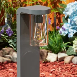 Borne Lumineuseradnor Anthracite, 1 Lumiere