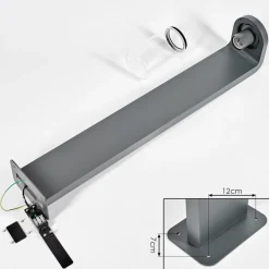 Borne Lumineuseradnor Anthracite, 1 Lumiere