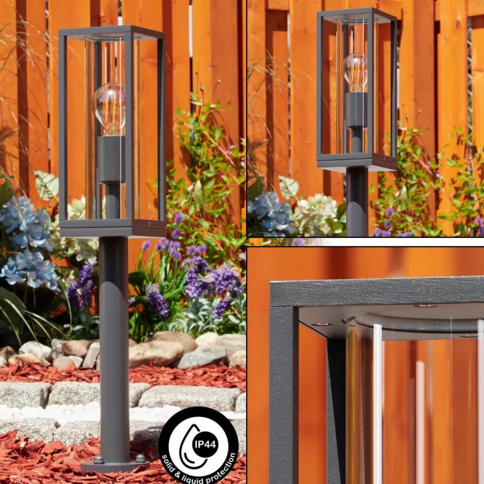 Borne Lumineuseradnor Anthracite, 1 Lumiere