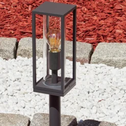 Borne Lumineuseradnor Anthracite, 1 Lumiere