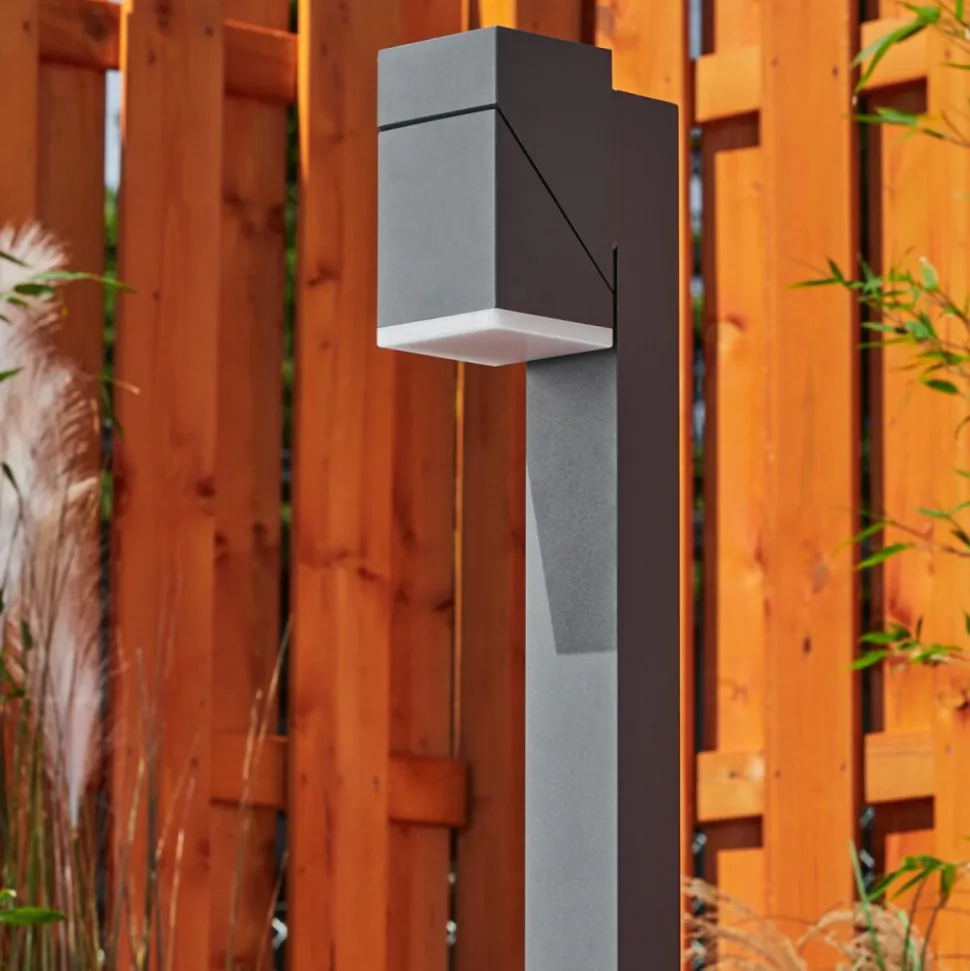 Borne Lumineusetoogong Led Anthracite, 1 Lumiere