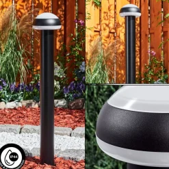 Borne Lumineusevinara Led Noir, 1 Lumiere