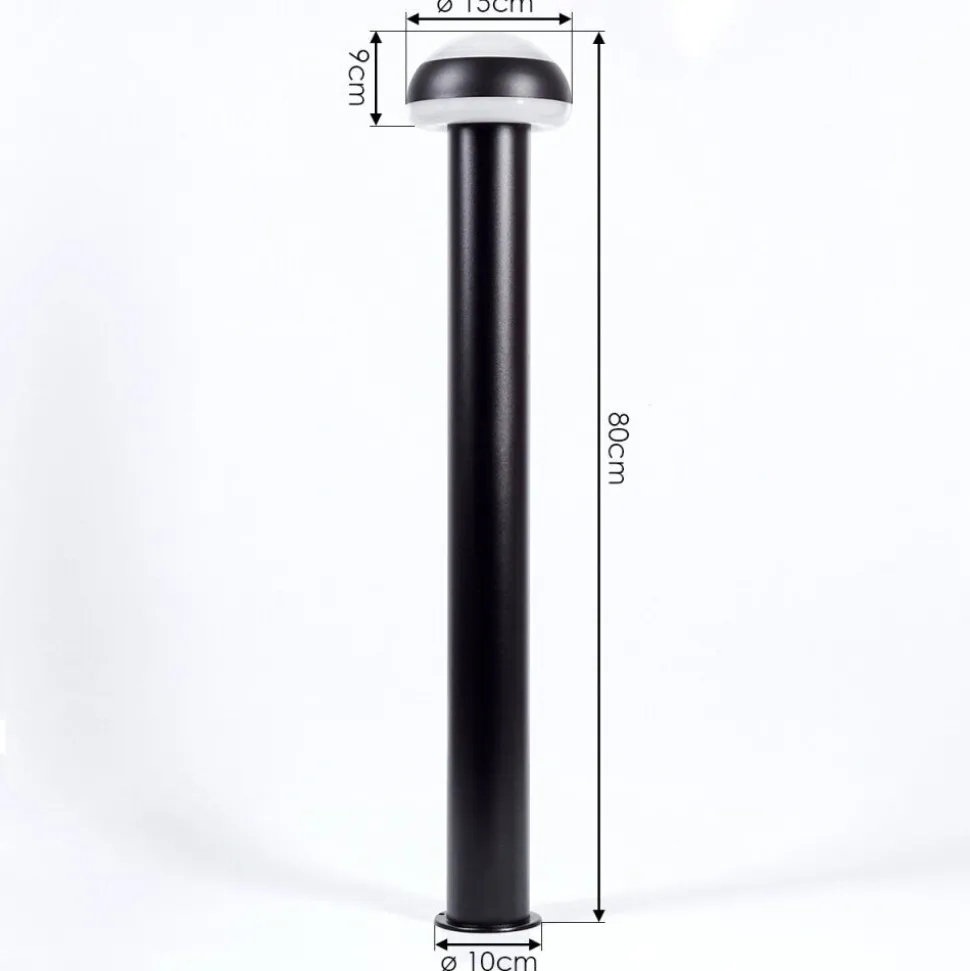 Borne Lumineusevinara Led Noir, 1 Lumiere