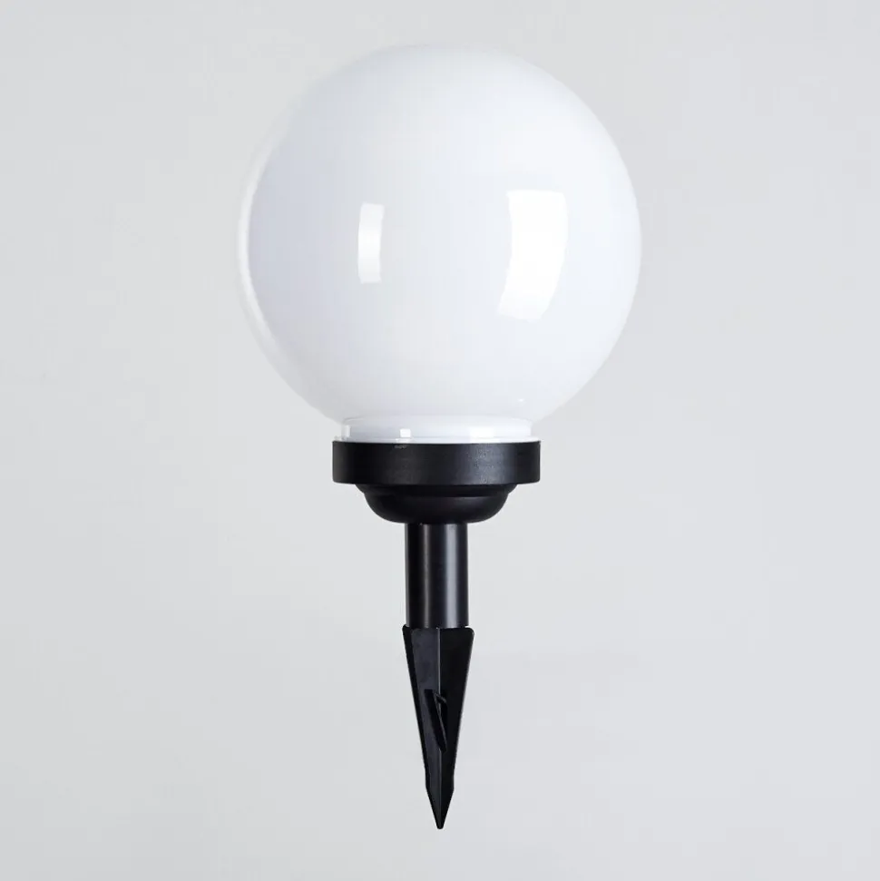Boule Lumineuse Campinas Led Noir, Blanc, 1 Lumiere