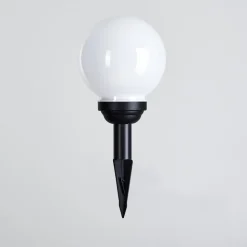 Boule Lumineuse Campinas Led Noir, Blanc, 1 Lumiere