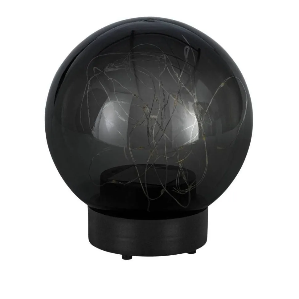 Boule Lumineuse Eglo Z_Solar Led Noir, 20 Lumieres