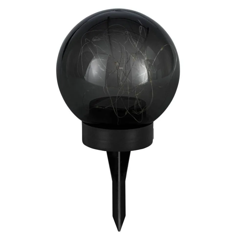 Boule Lumineuse Eglo Z_Solar Led Noir, 20 Lumieres