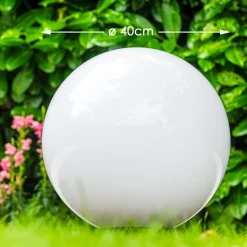 Boule Lumineuse Miau Blanc, 1 Lumiere