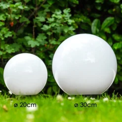 Boule Lumineuse Miau Blanc, 2 Lumieres