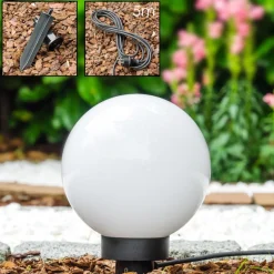 Boule Lumineuse Miau Blanc, 1 Lumiere