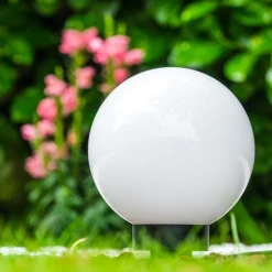Boule Lumineuse Miau Blanc, 1 Lumiere