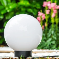 Boule Lumineuse Miau Blanc, 1 Lumiere