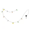 Guirlande Globo Solar Led Noir, 10 Lumieres