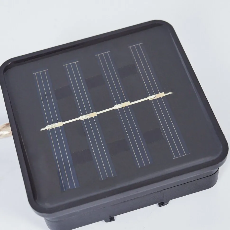 Guirlande Lumineuse Solaire Trygsland Led Brun, 50 Lumieres