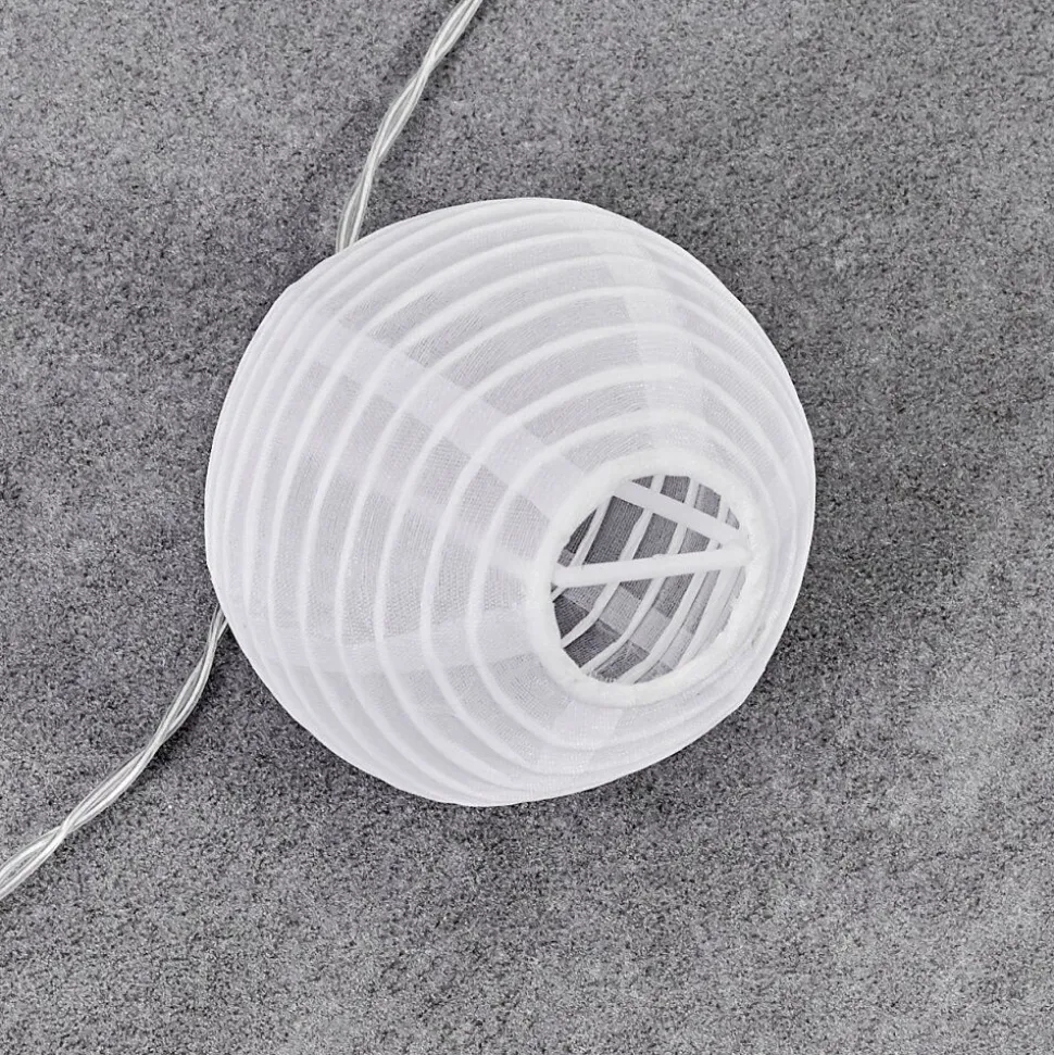 Guirlande Solaire Redding Led Blanc, 10 Lumieres