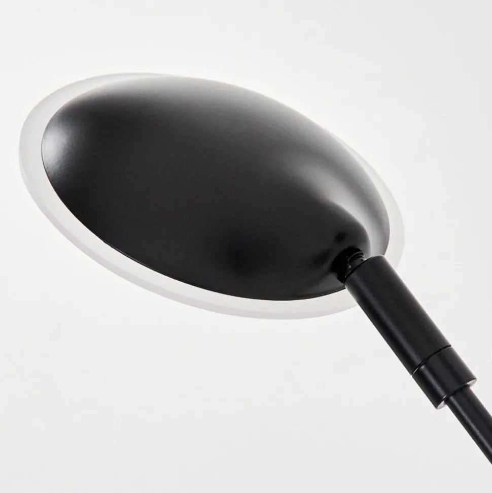 Lampadaire A Vasquegravin Led Noir, 2 Lumieres