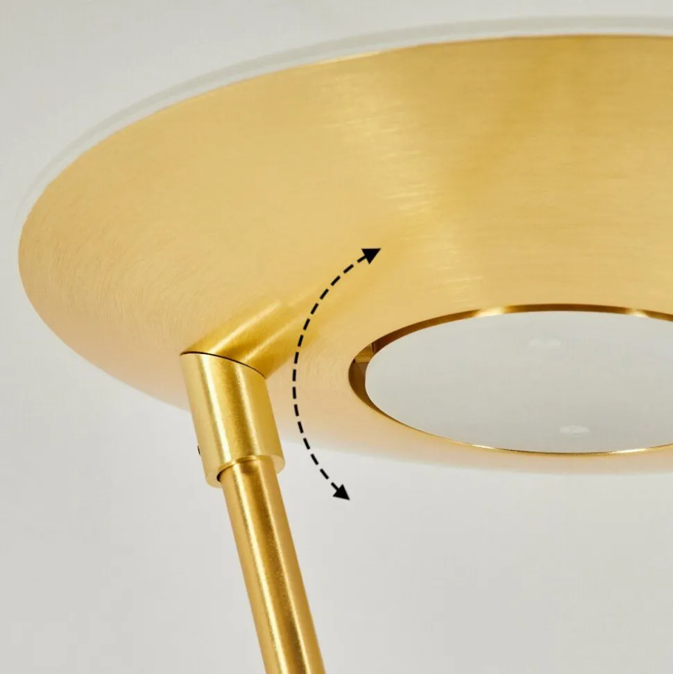 Lampadaire A Vasquegravin Led Laiton, 2 Lumieres
