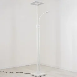 Lampadaire A Vasquejanze Led Blanc, 2 Lumieres