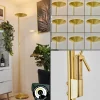 Lampadaire A Vasquemurca Led Laiton, 2 Lumieres