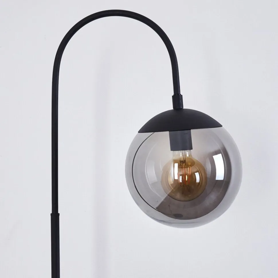 Lampadaire Agropoli Noir, 1 Lumiere