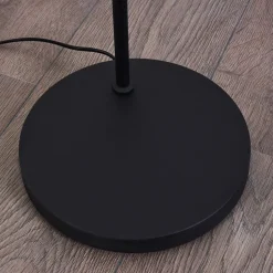 Lampadaire Agropoli Noir, 1 Lumiere