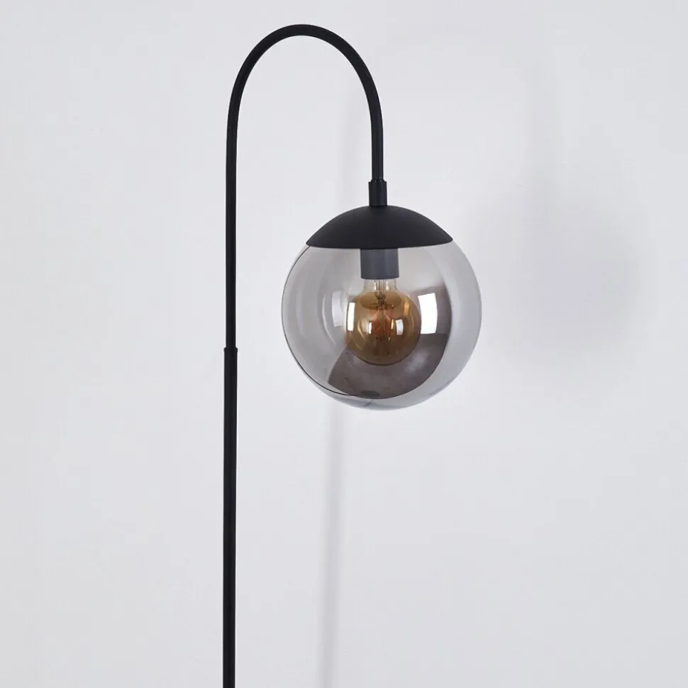 Lampadaire Agropoli Noir, 1 Lumiere