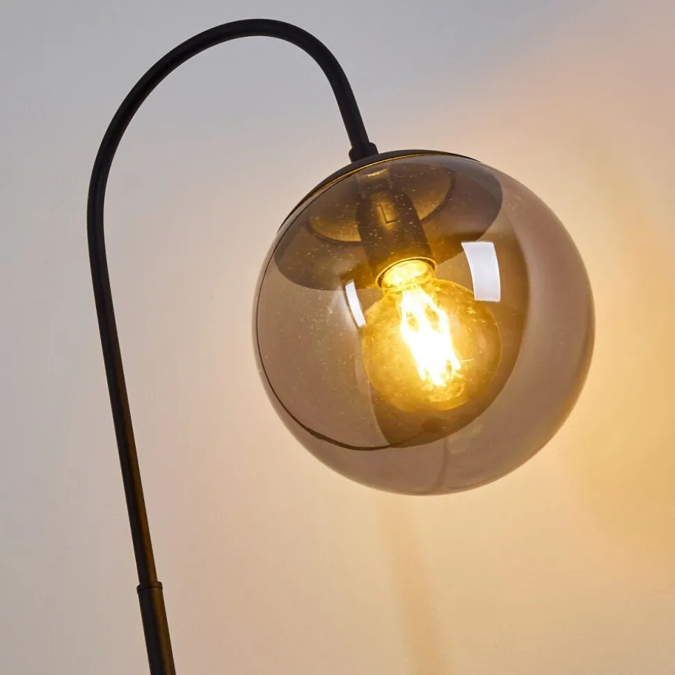 Lampadaire Agropoli Noir, 1 Lumiere