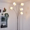 Lampadaire Alsen Nickel Mat, 5 Lumieres