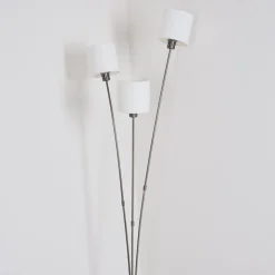 Lampadaire Alsen Nickel Mat, 3 Lumieres