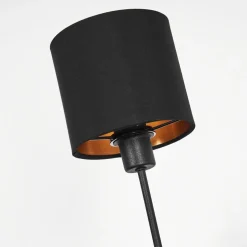 Lampadaire Alsen Noir, 3 Lumieres