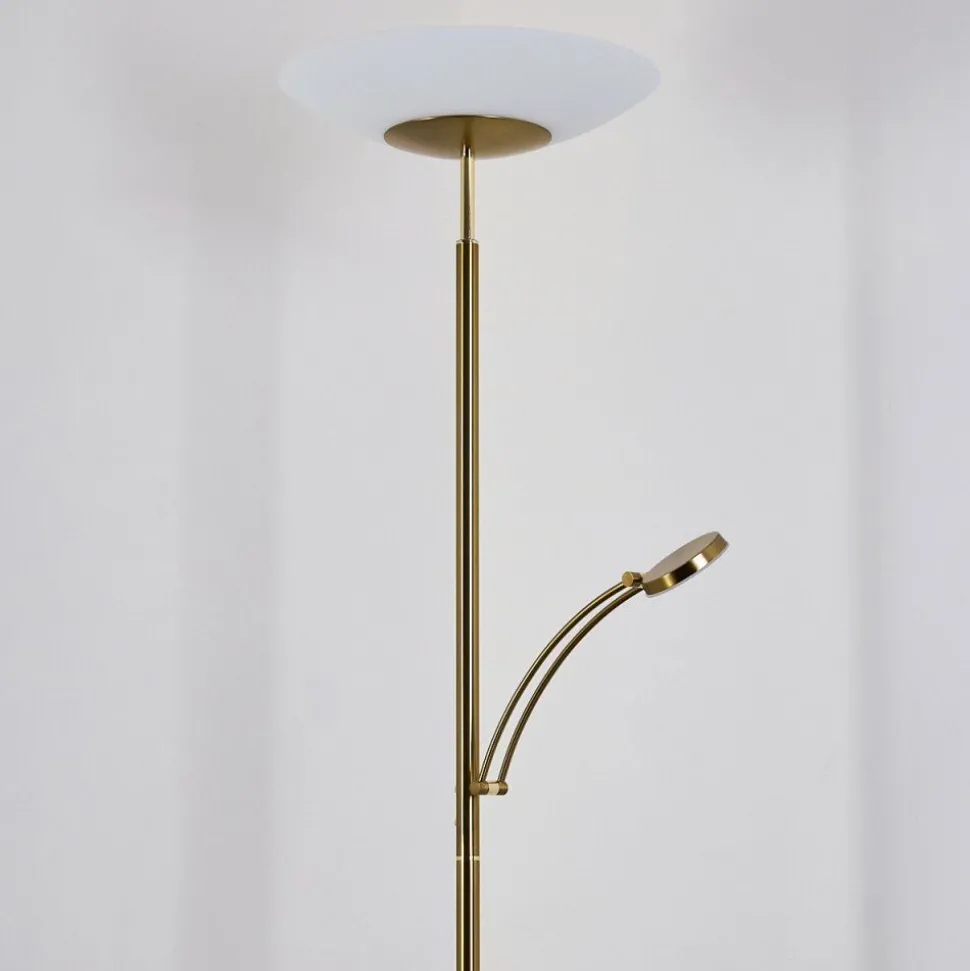 Lampadaire Argostoli Led Laiton, 2 Lumieres