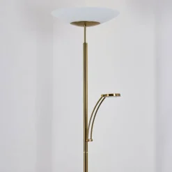 Lampadaire Argostoli Led Laiton, 2 Lumieres