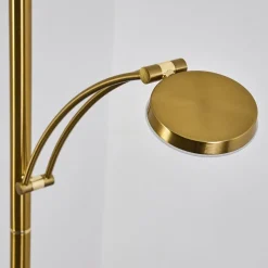Lampadaire Argostoli Led Laiton, 2 Lumieres