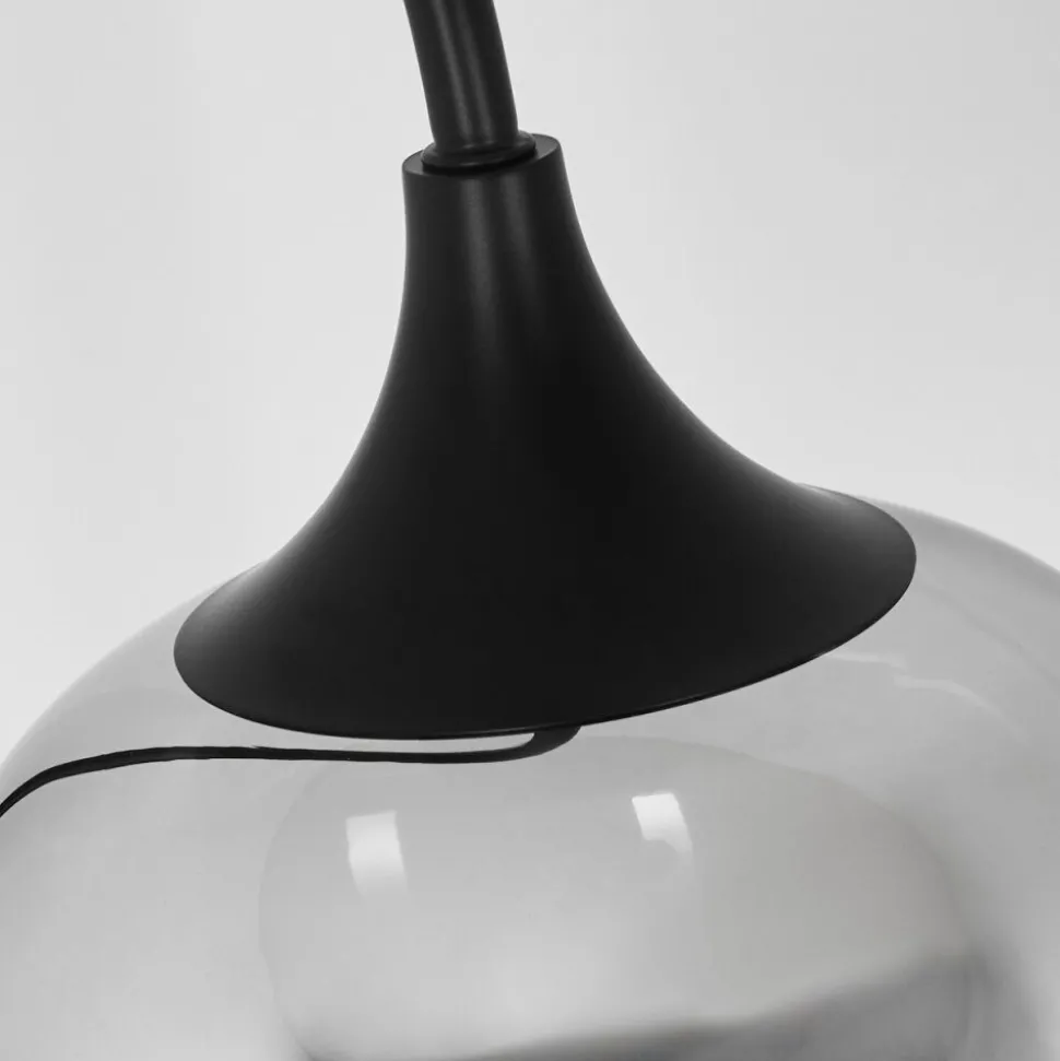 Lampadaire Azurara Noir, 1 Lumiere