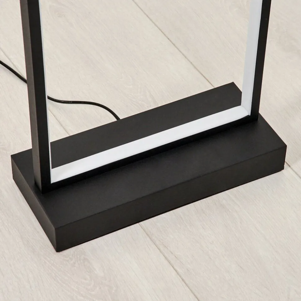 Lampadaire Bacolod Led Noir, 1 Lumiere