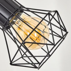 Lampadaire Bardhaman Noir, 3 Lumieres