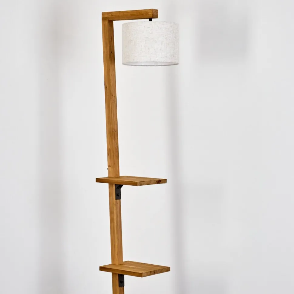 Lampadaire Baval Ecru, 1 Lumiere