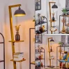 Lampadaire Baval Ecru, 1 Lumiere