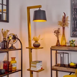 Lampadaire Baval Ecru, 1 Lumiere