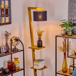 Lampadaire Baval Ecru, 1 Lumiere