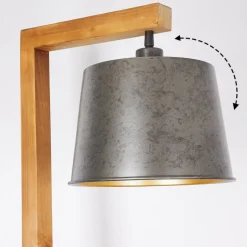 Lampadaire Baval Ecru, 1 Lumiere