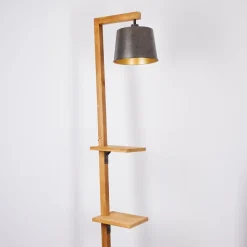 Lampadaire Baval Ecru, 1 Lumiere
