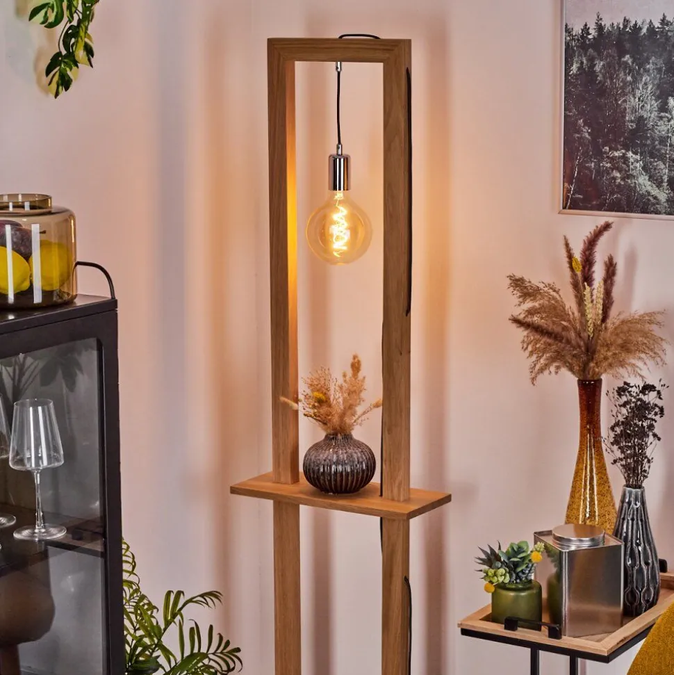 Lampadaire Bernal Ecru, 1 Lumiere