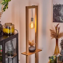 Lampadaire Bernal Ecru, 1 Lumiere