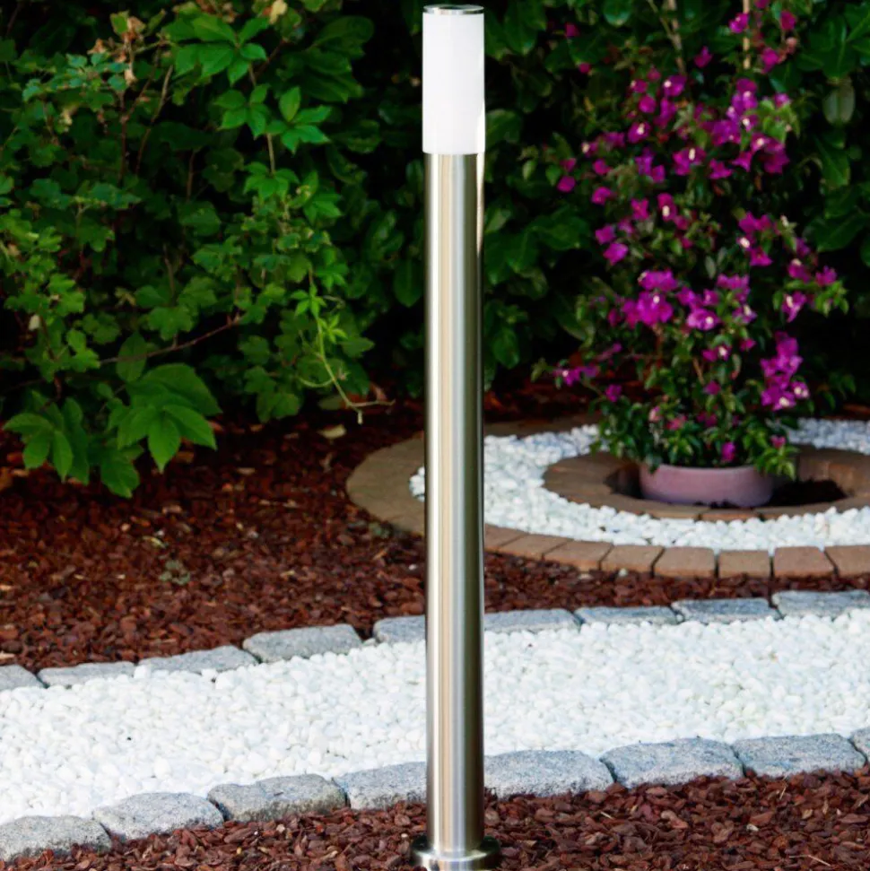 Lampadaire Caserta Acier Inoxydable, 1 Lumiere