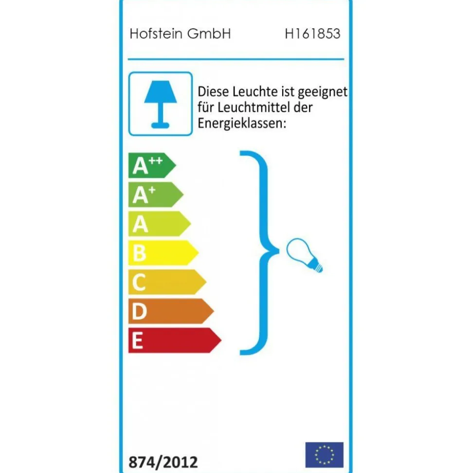 Lampadaire Caserta Acier Inoxydable, 1 Lumiere, Detecteur De Mouvement